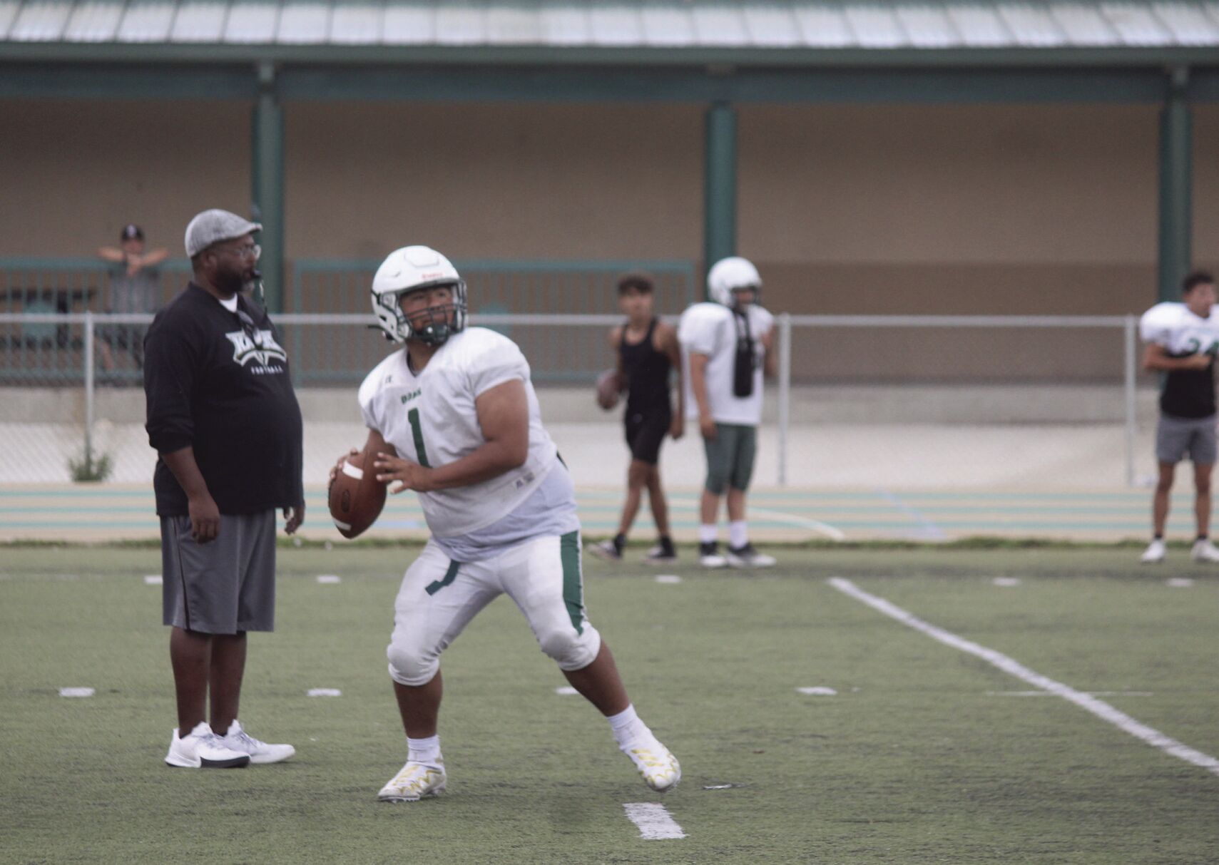 Perea practice throw